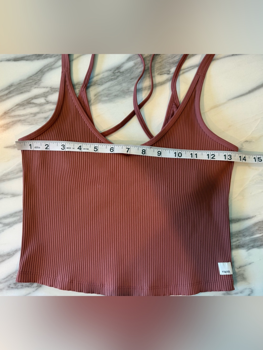 Vuori Rib Crop Tank - Picture 5 of 8